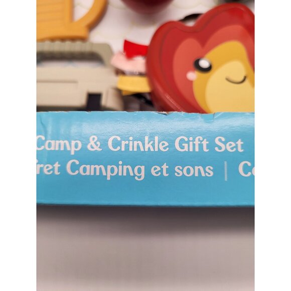 Fisher-Price Mini Me Moments Camp & Crinkle Gift Set 7-Piece Fishing Hiking Toy - Picture 6 of 9